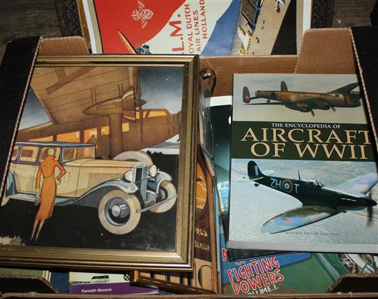 Aviation books & prints